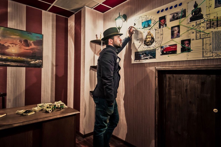 Квест в реальности Ограбление Оушена от компании Quest Play Квест в реальности Ограбление Оушена от компании Quest Play